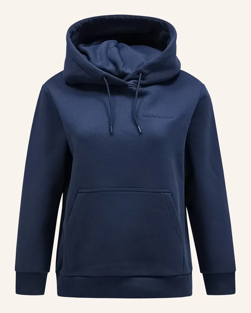 Peak Performance Hoodie blau Dunkelblau