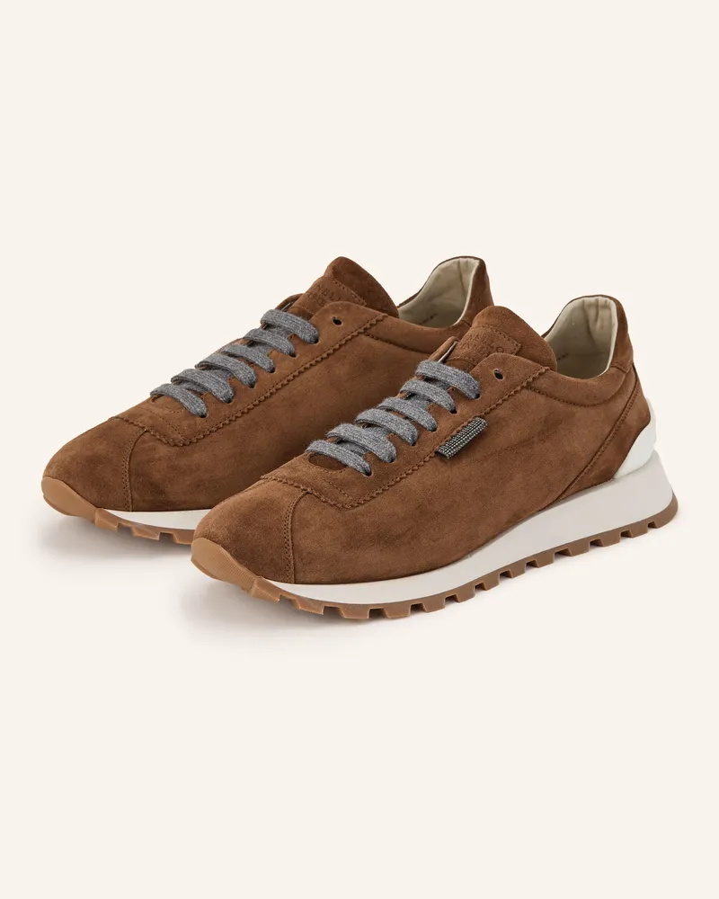 Brunello Cucinelli Sneaker braun Braun