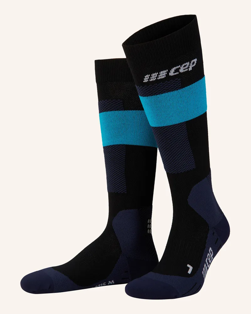 CEP Skisocken MERINO COMPRESSION mit Merinowolle 039