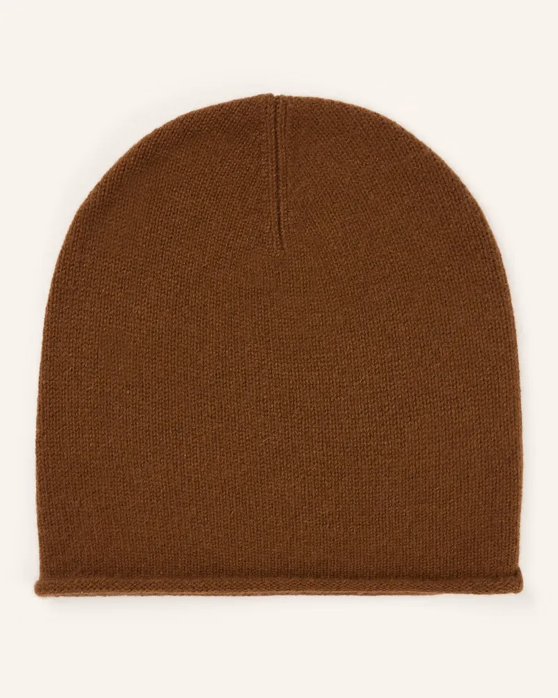 Darling Harbour Cashmere-Mütze braun Toffee
