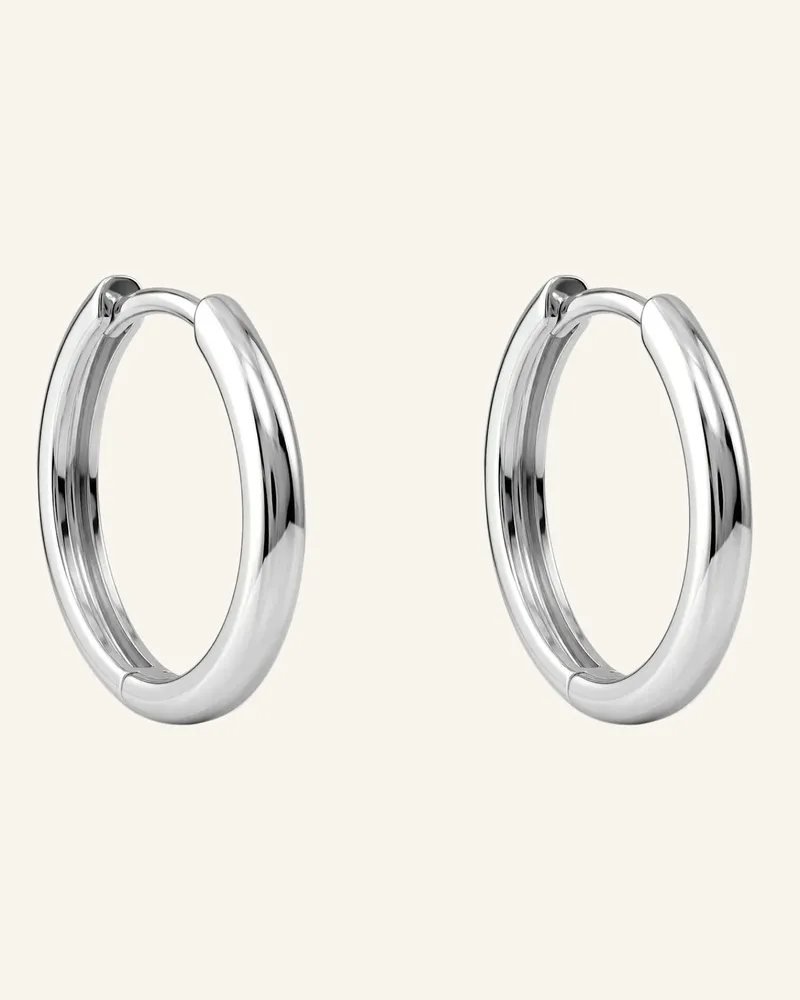 POMPIDOU Creolen Lillian Small By Glambou silber Silber