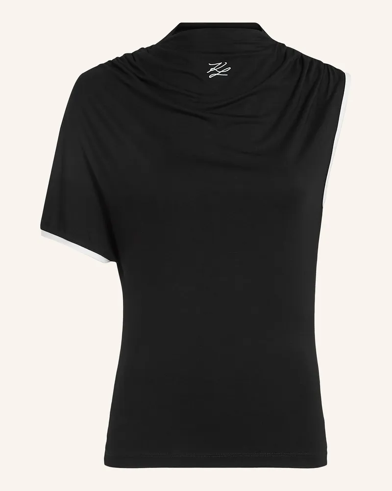 Karl Lagerfeld Top Schwarz