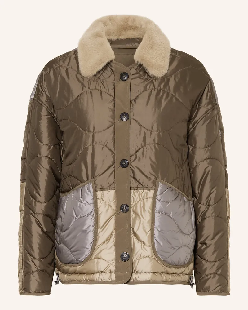 Blonde No. 8 Jacke zum Wenden Taupe