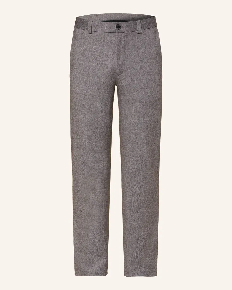 HUGO BOSS Anzughose HESTEN Extra Slim Fit aus Jersey Dunkelgrau