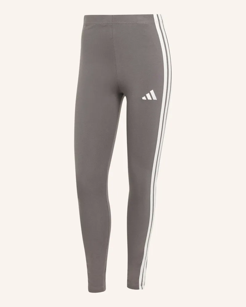 adidas Tights ESSENTIALS 3-STREIFEN Weiss
