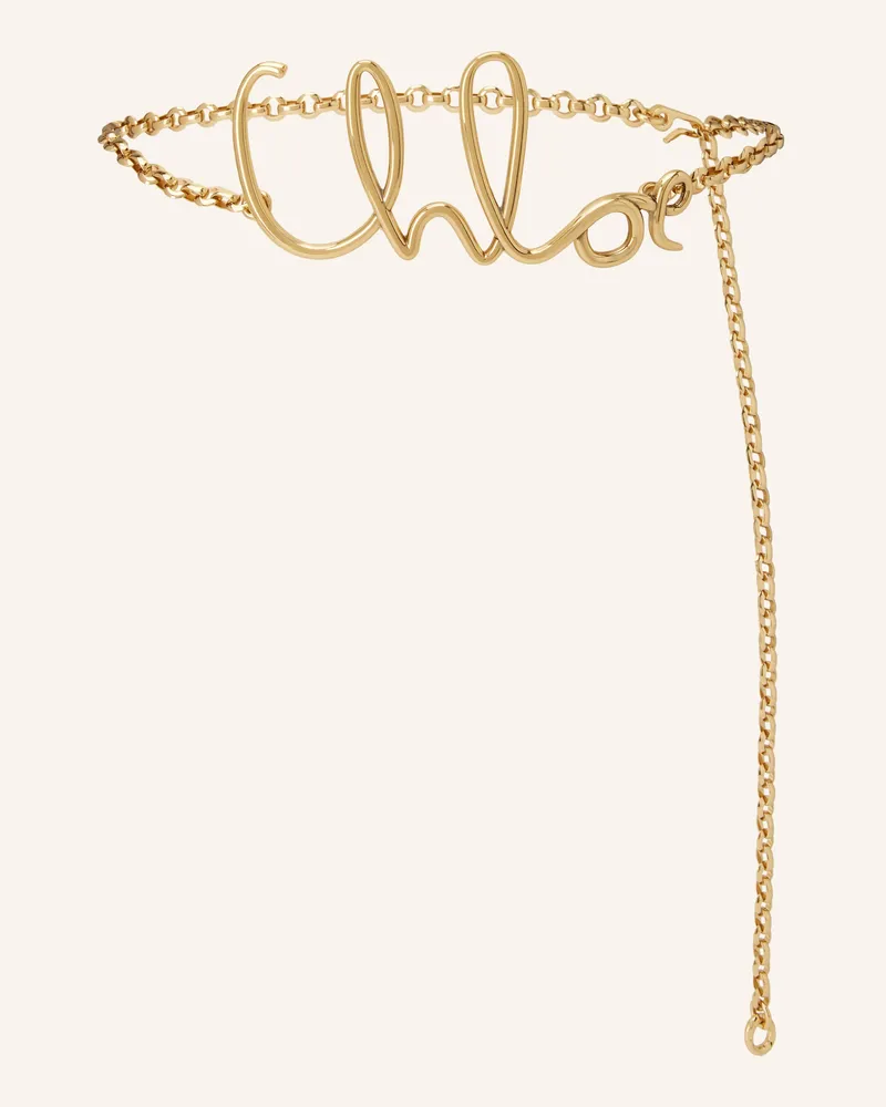 Chloé Taillengürtel Iconic gold Gold