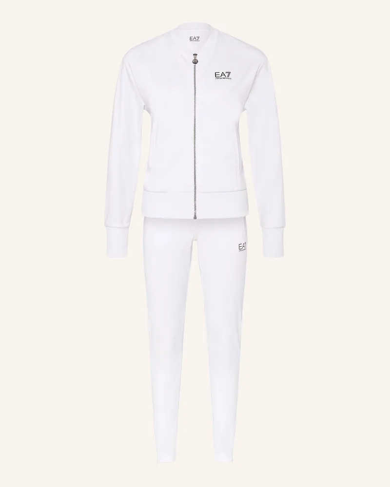 EA7 Trainingsanzug Weiss