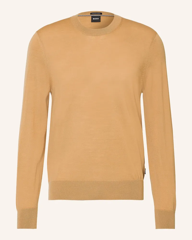 HUGO BOSS Pullover Leno beige Camel