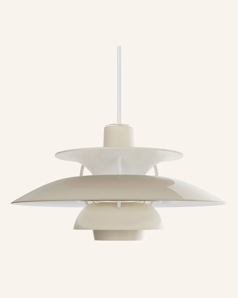Louis Poulsen Pendelleuchte Ph 5 beige Beige