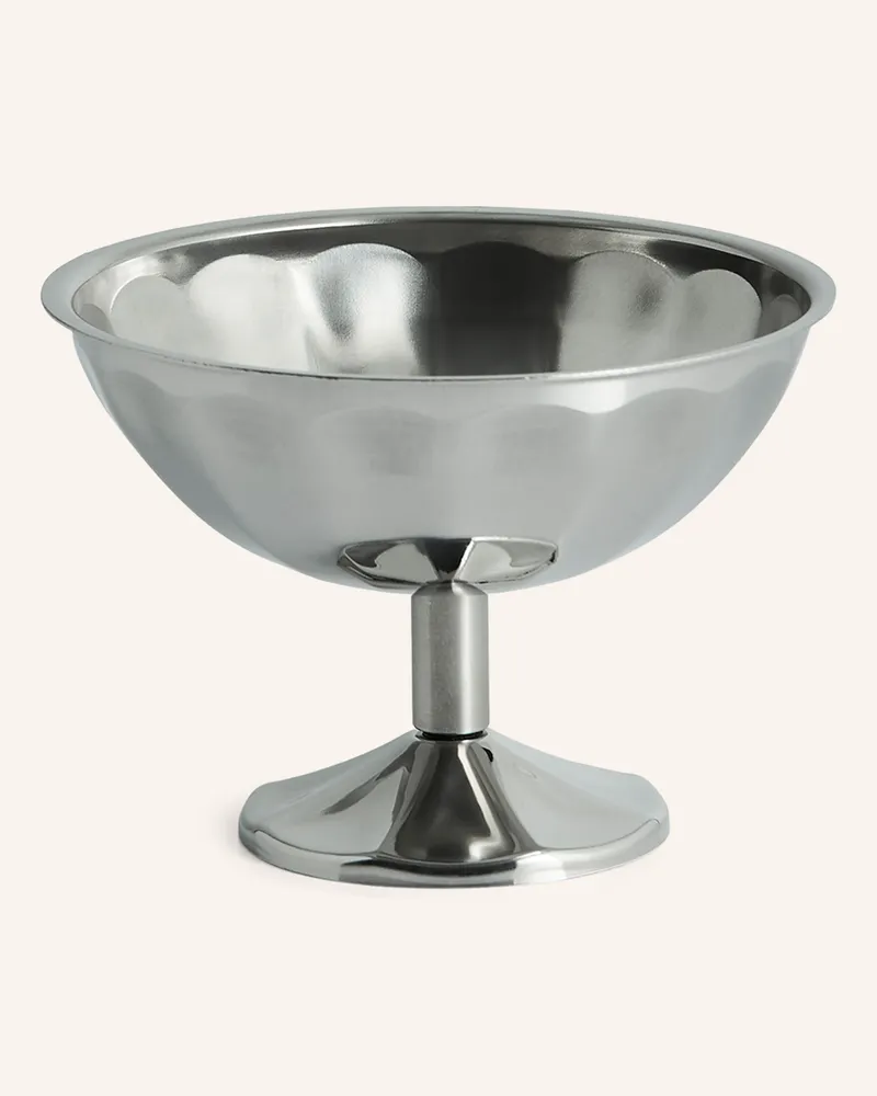 Hay Schale Italian Dessert Cup Medium silber Silber