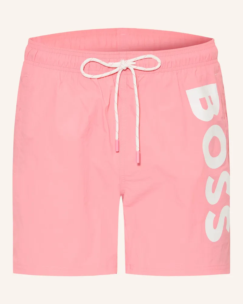 HUGO BOSS Badeshorts OCTOPUS Rosa