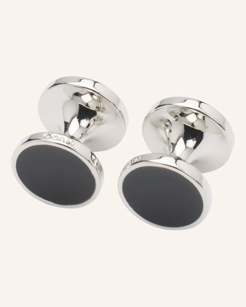 HUGO BOSS Manschettenknopf E-TOKEEP-CUF Schwarz