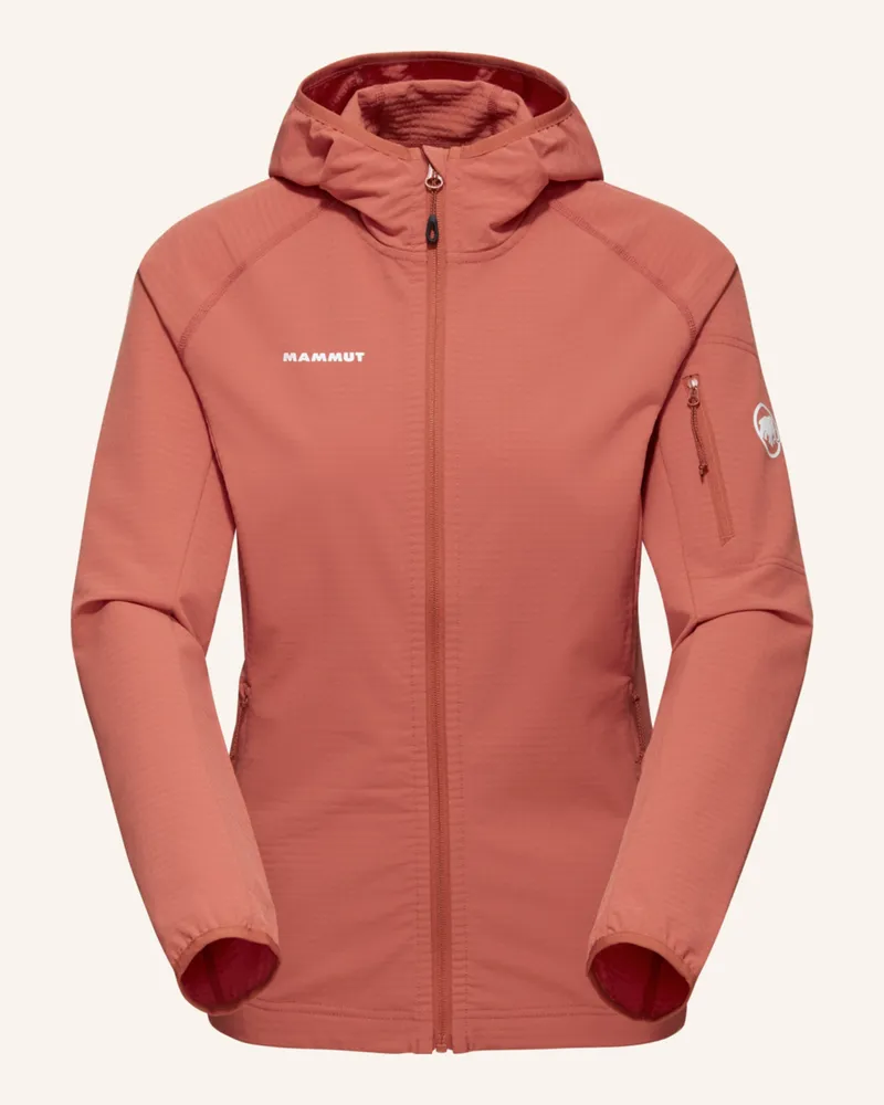 Mammut Midlayer Jacke MADRIS LIGHT mit Kapuze Rot