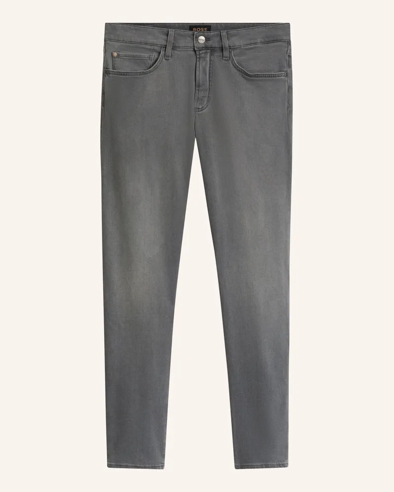 HUGO BOSS Jeans L-Karoo Slim Fit grau Grau