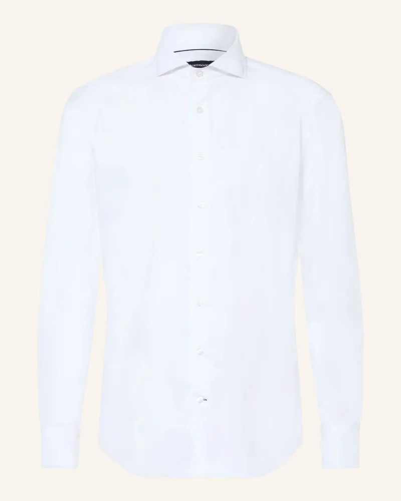 Strokesman's Hemd Comfort Fit weiss Weiss