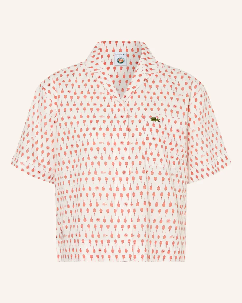 Lacoste Bluse weiss Weiss