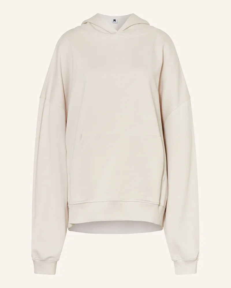 Karo Kauer Oversized-Hoodie grau Creme