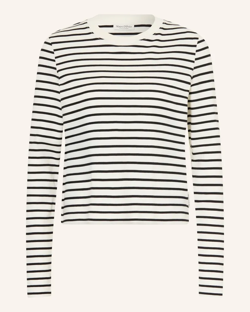 Marc O'Polo Longsleeve weiss Weiss