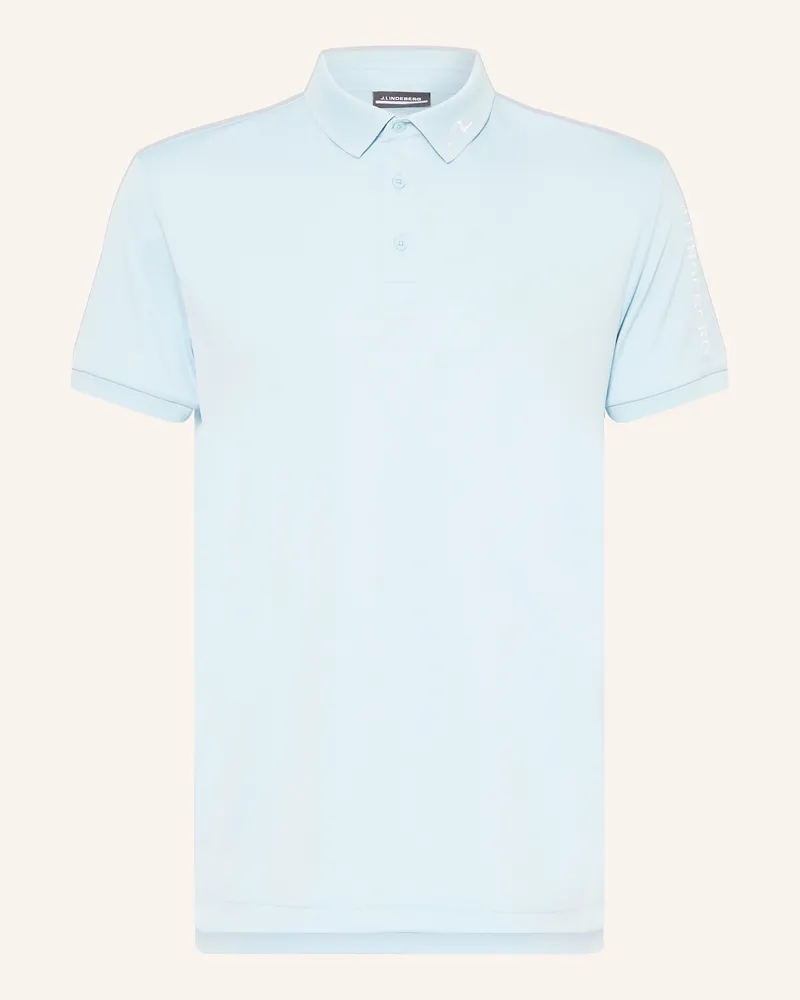 J.Lindeberg Funktions-Poloshirt Hellblau