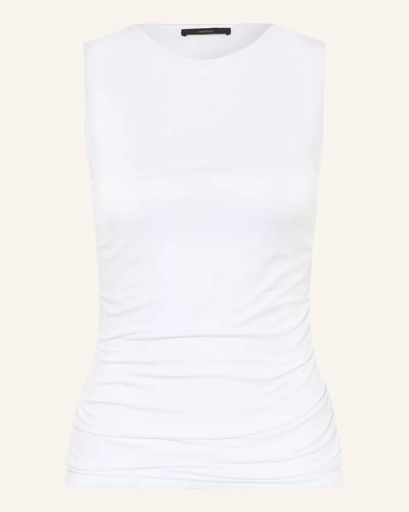 windsor. Top weiss Weiss