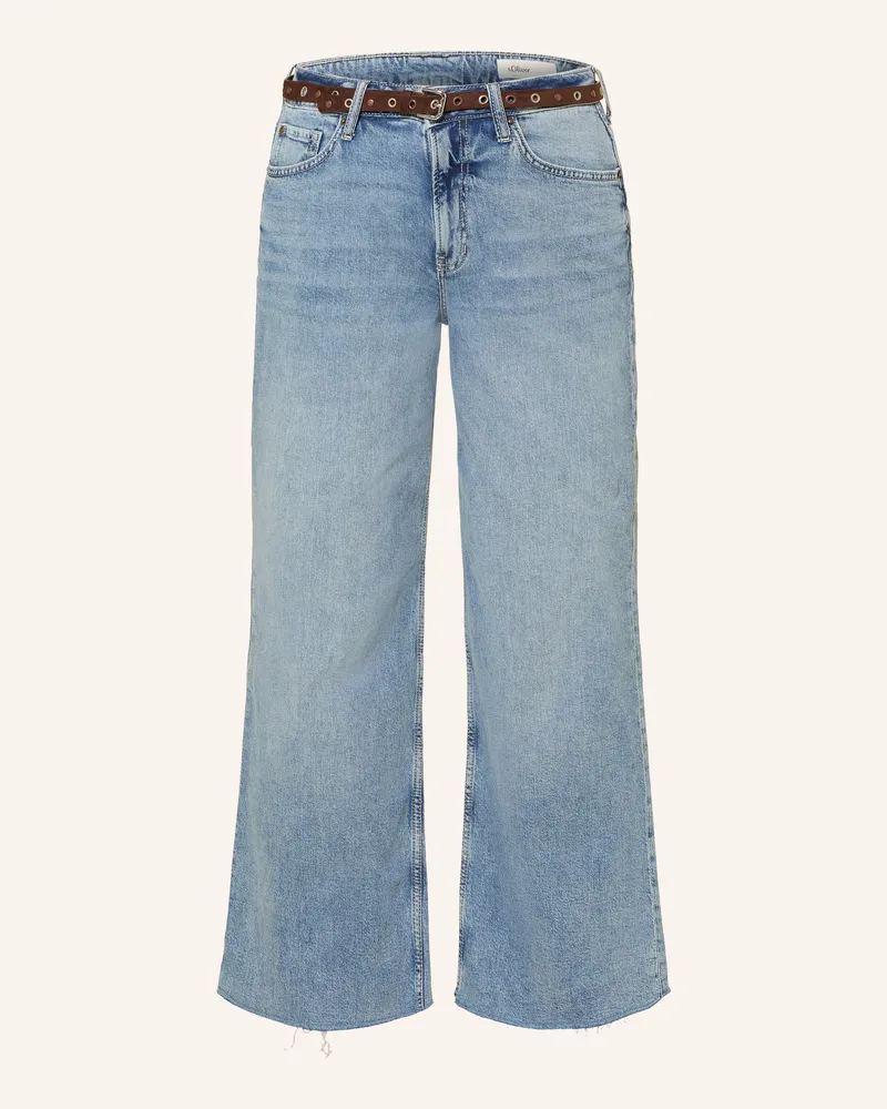 S.Oliver Wide Leg Jeans Suri blau 54z5