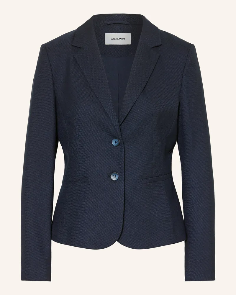 More & More Blazer blau Dunkelblau