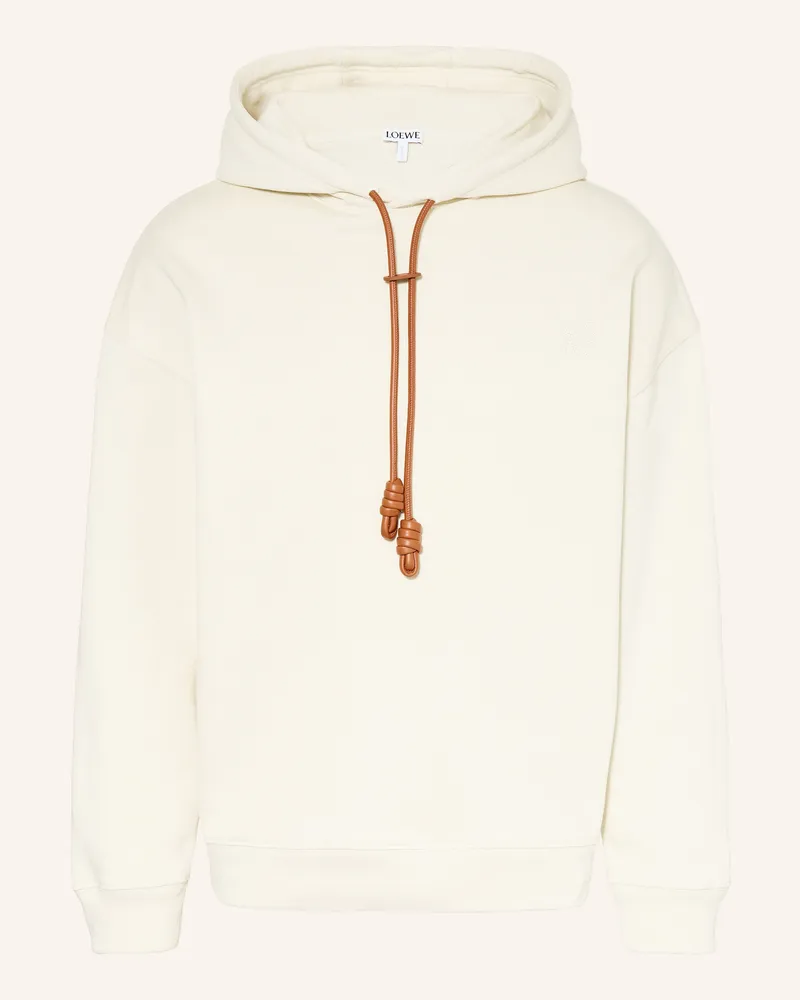 Loewe Hoodie weiss Beige