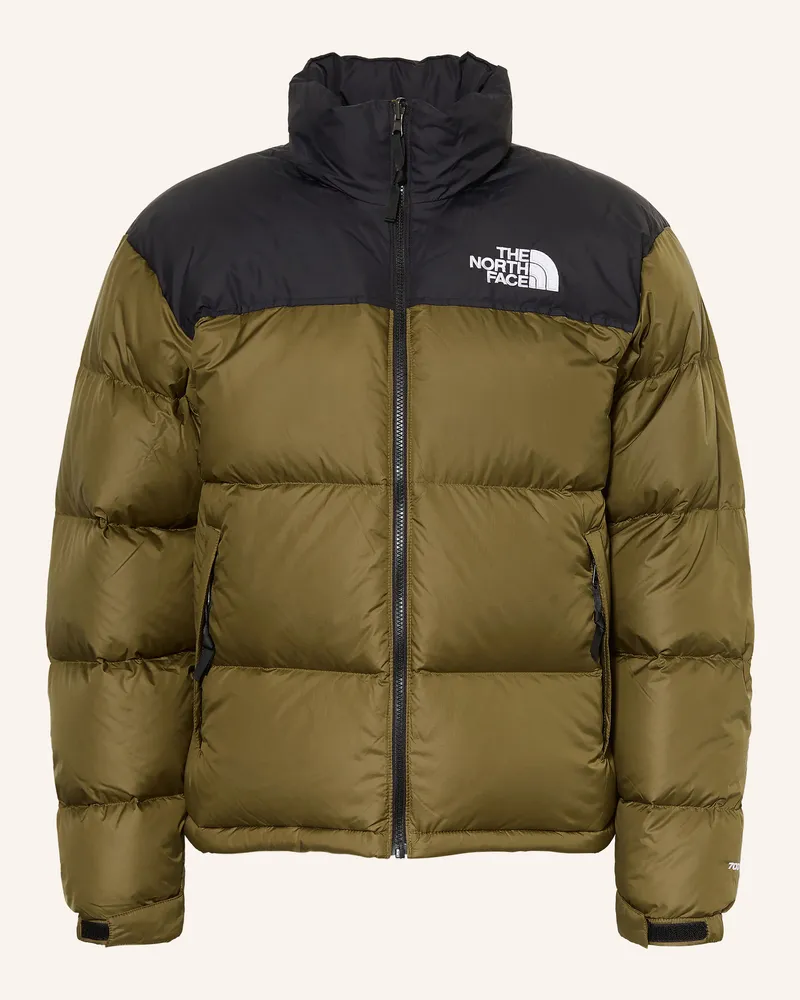 The North Face Daunenjacke 1996 Retro Nuptse gruen Oliv