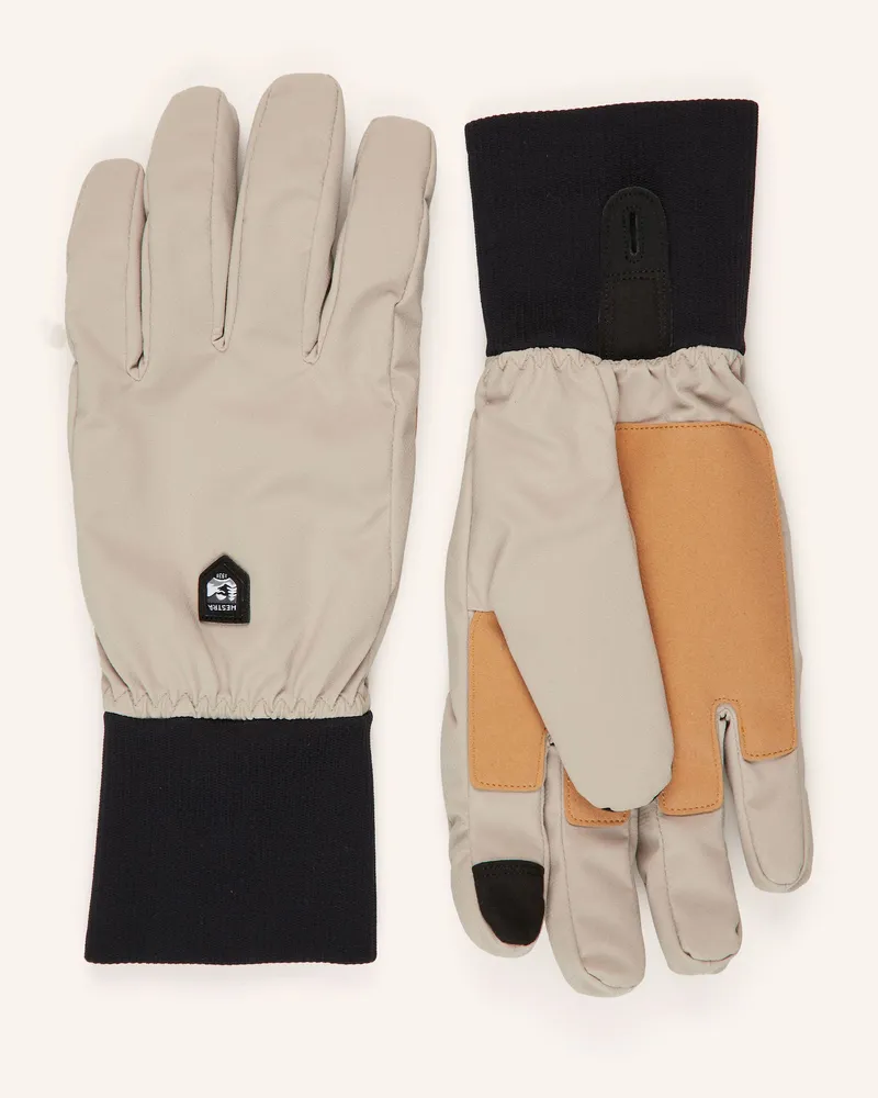 Hestra Handschuhe DIORIT mit Touchscreen-Funktion Beige