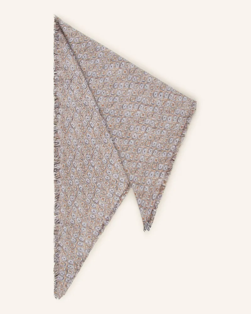 hemisphere Dreieckstuch aus Cashmere Beige