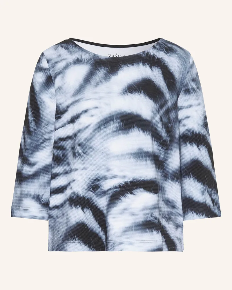 ZAíDA Shirt mit 3/4-Arm Dunkelblau