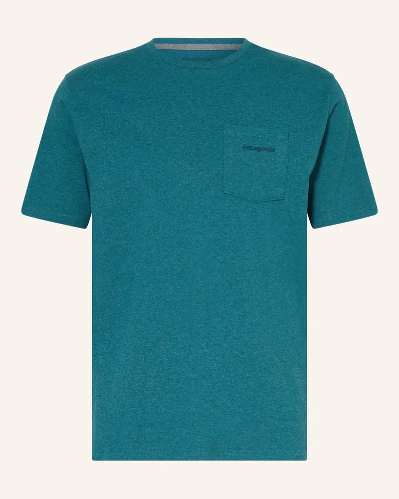Patagonia T-Shirt Petrol