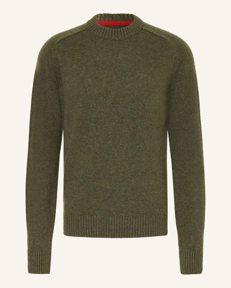 Barbour Pullover gruen Oliv