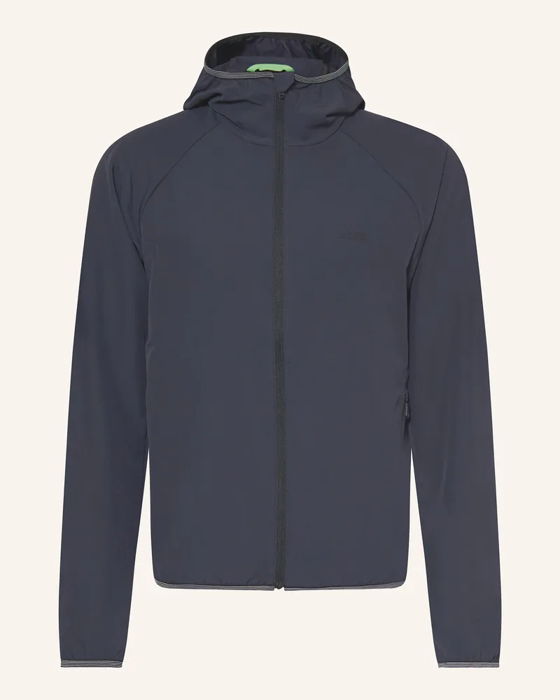HUGO BOSS Regenjacke Commuter blau Dunkelblau