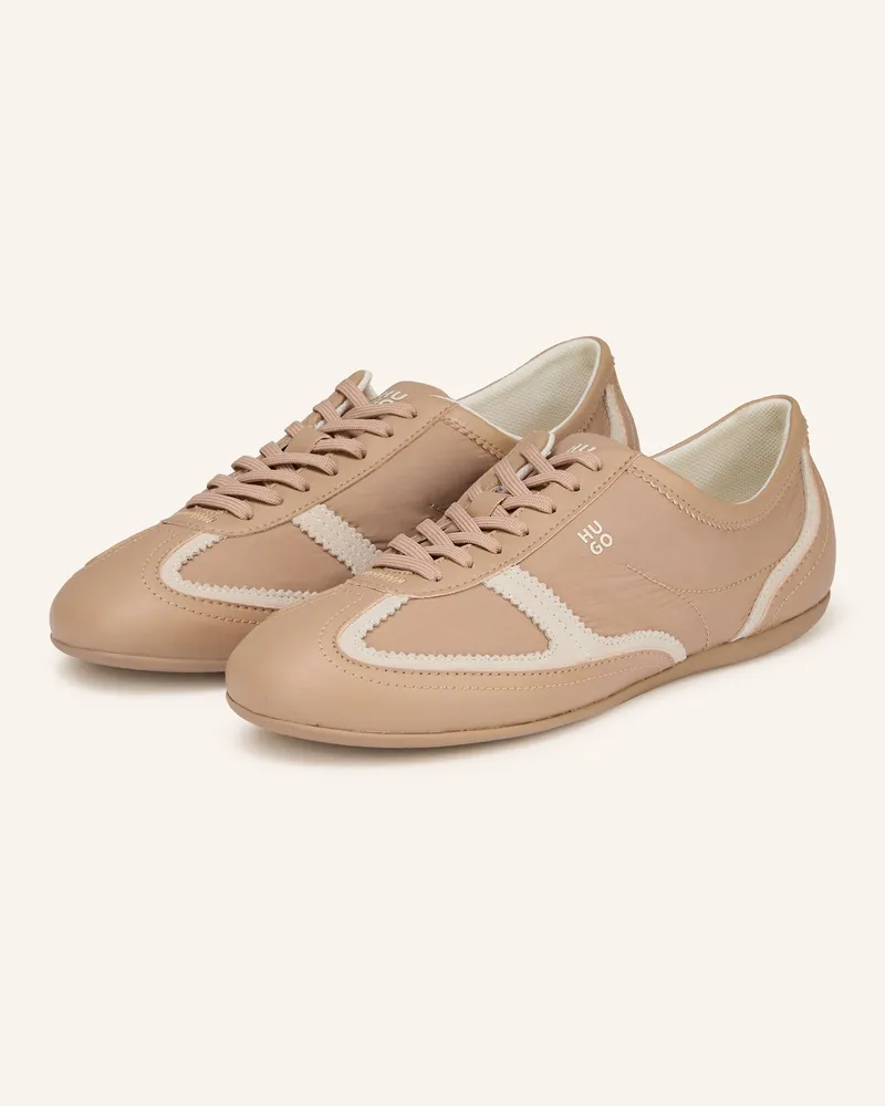 HUGO BOSS Sneaker Mystie braun Altrosa