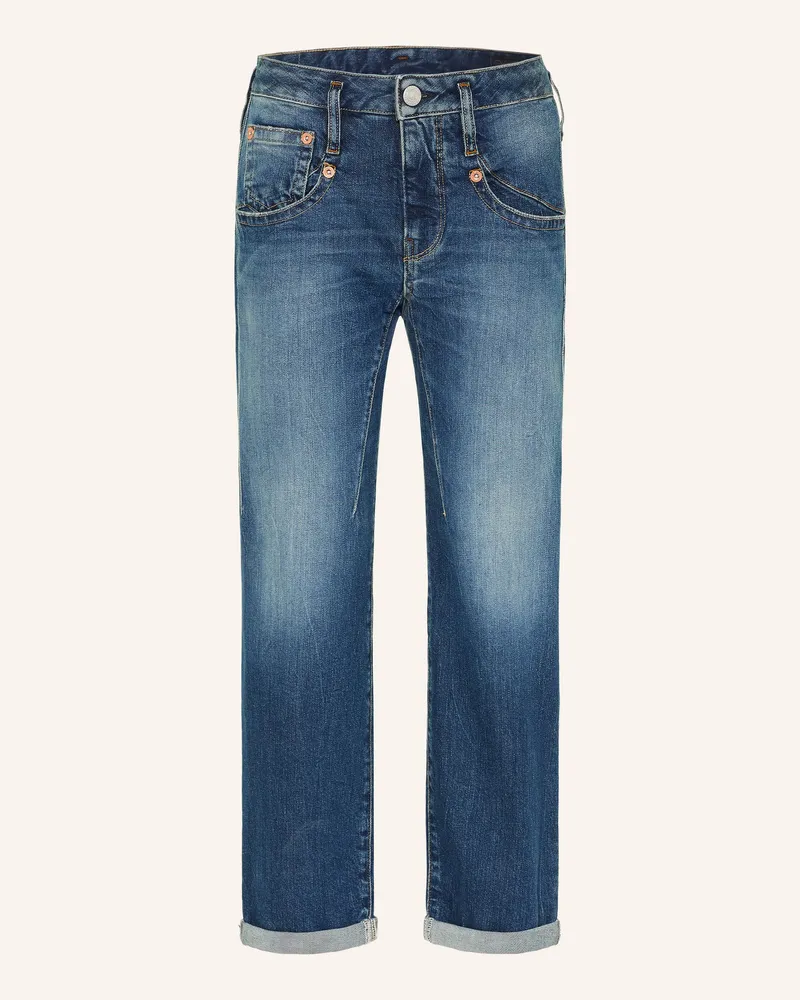 Herrlicher Cropped Jeans Shyra blau 016