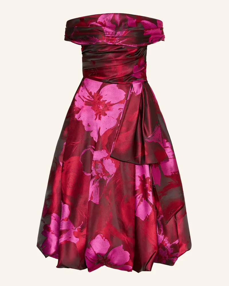 Talbot Runhof Off-Shoulder-Kleid Aus Jacquard pink 344