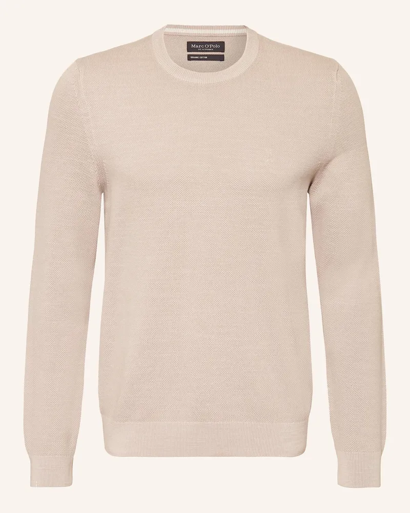 Marc O'Polo Piqué-Pullover Beige