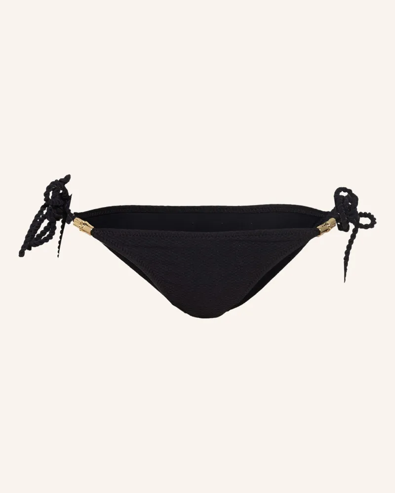 Heidi Klein Triangel-Bikini-Hose CORE Schwarz