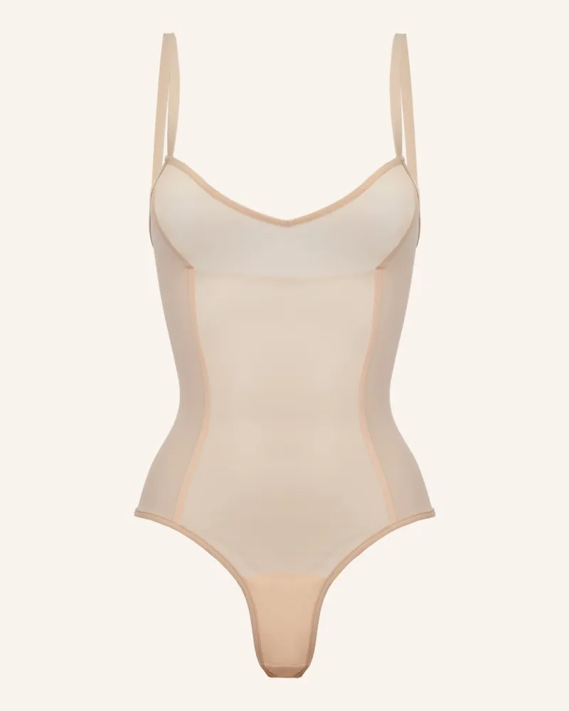 ITEM m6 String-Body All Mesh Mit Shaping-Effekt orange Beige