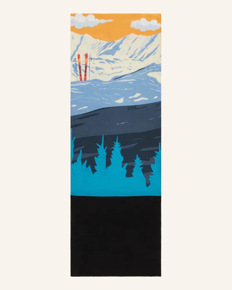 P.A.C. Multifunktionstuch RECYCLED FLEECE Schwarz