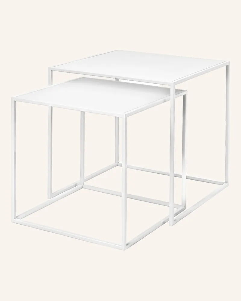 Blomus Beistelltische Fera 2er-Set weiss Weiss