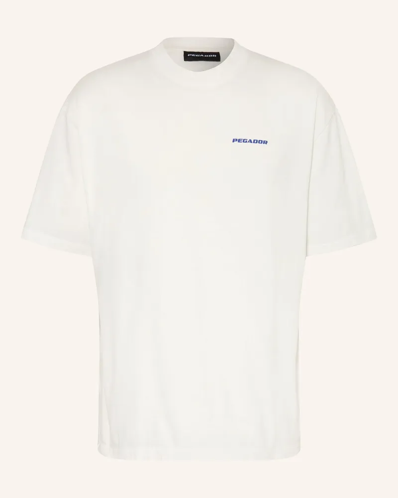 PEGADOR Oversized-Shirt Bovec weiss Weiss