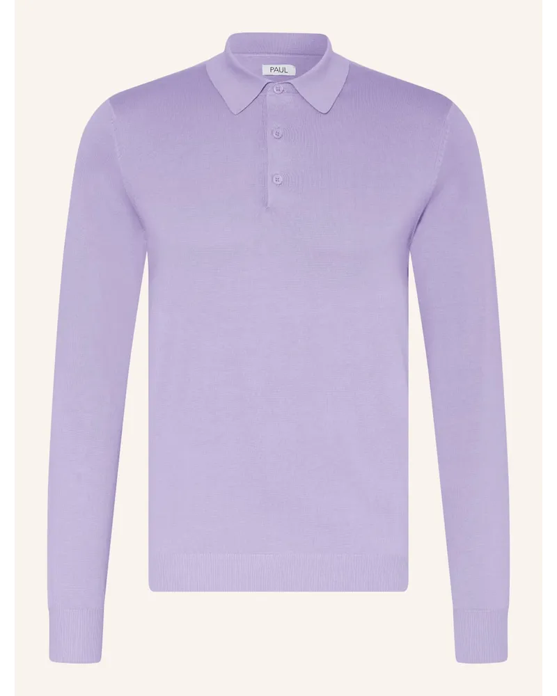 paul Strick-Poloshirt Lila