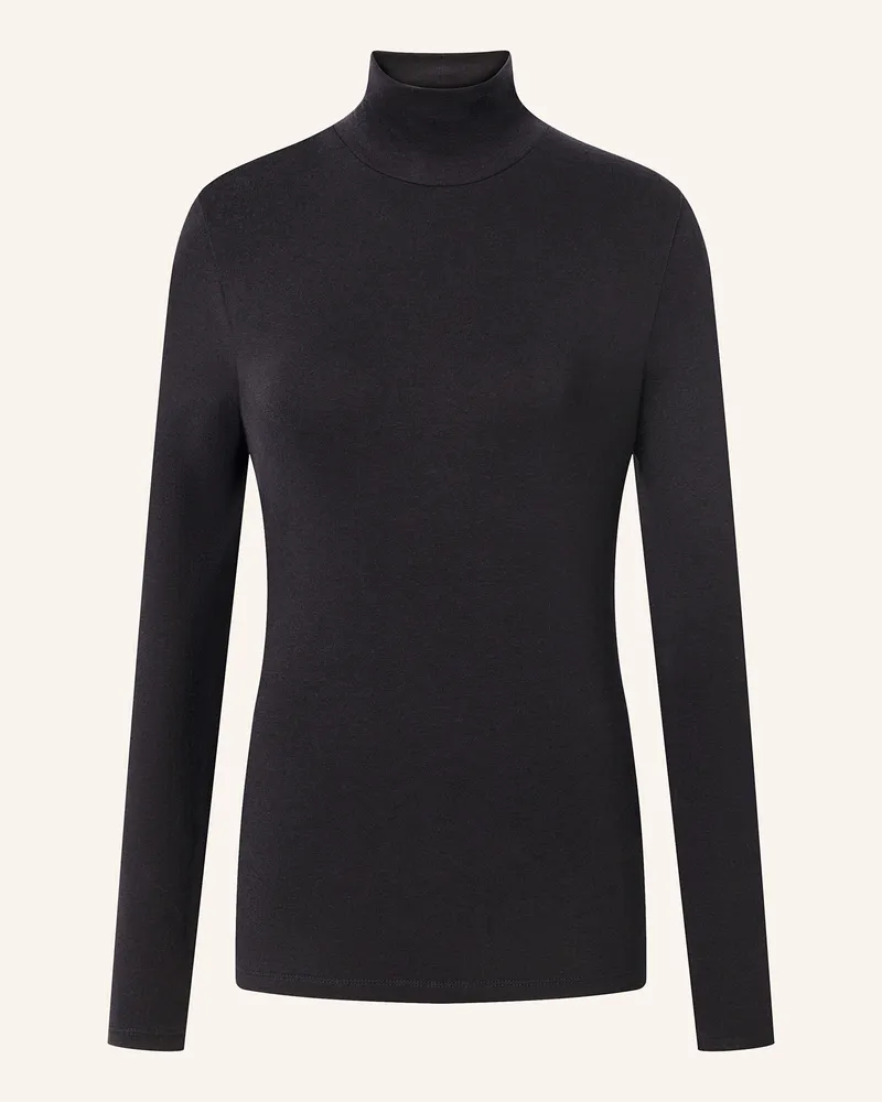 windsor. Langarmshirt Schwarz