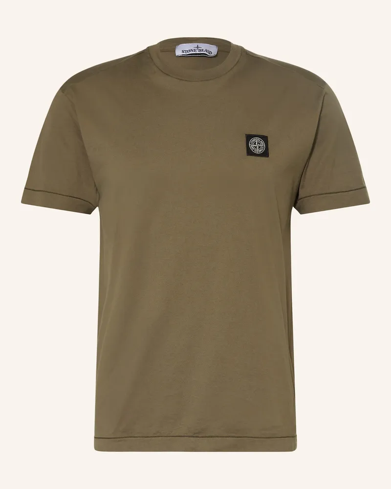 Stone Island T-Shirt Oliv