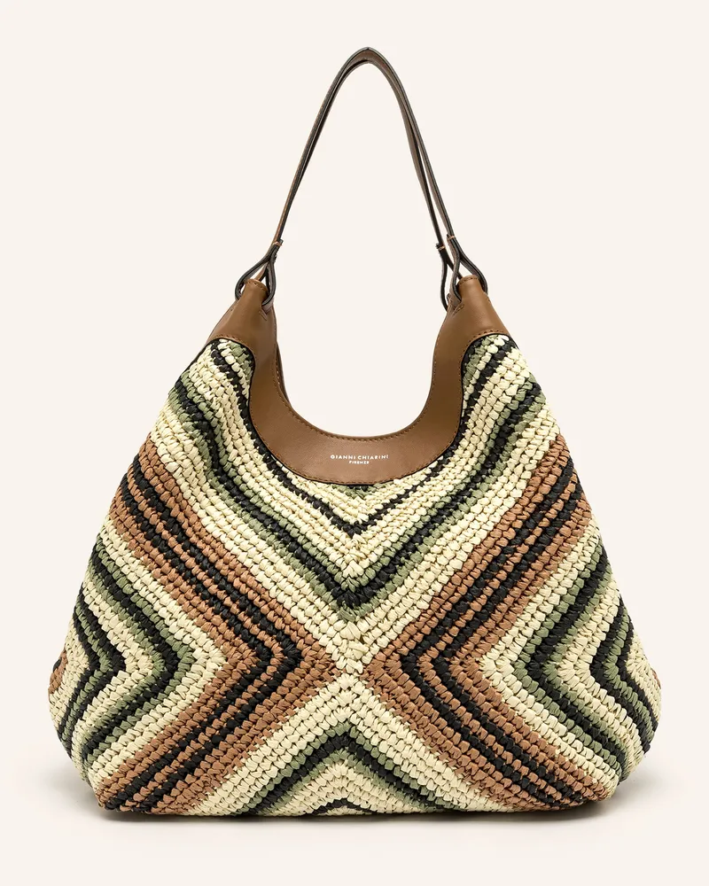 Gianni Chiarini Beuteltasche mit Pouch Braun