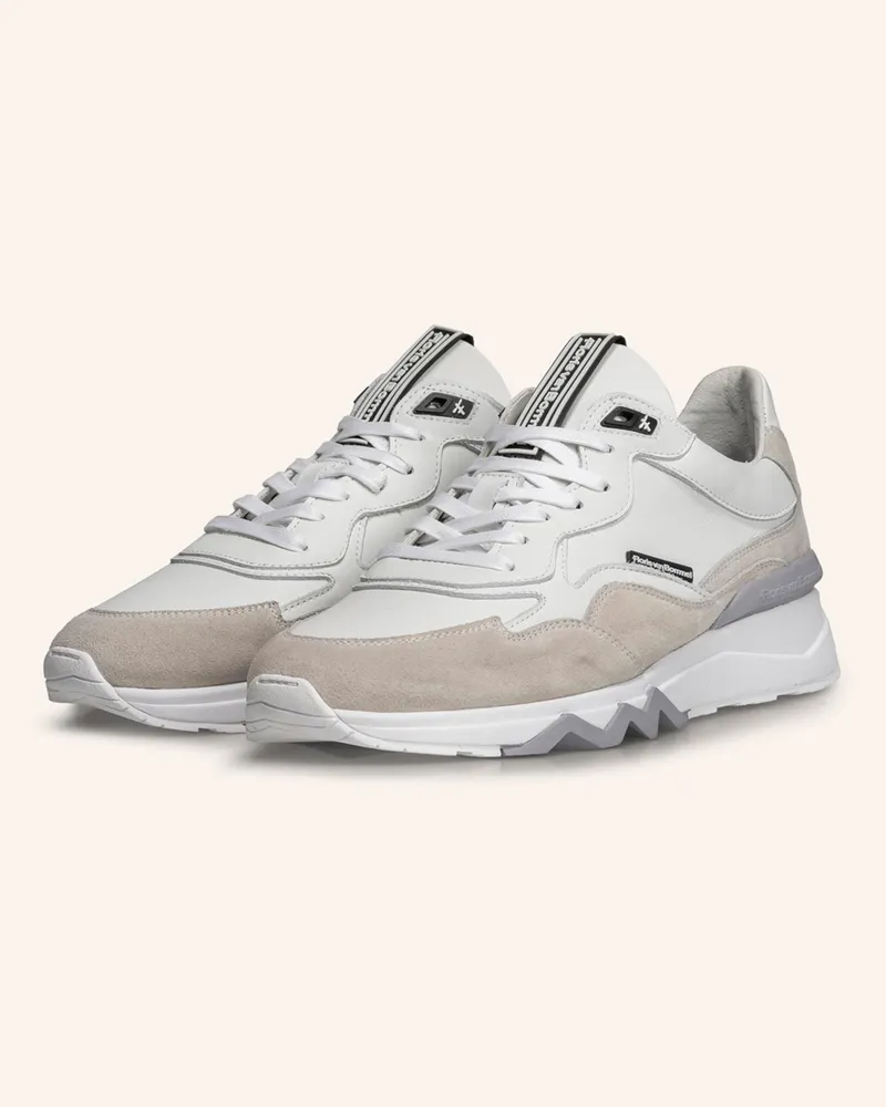 Floris van Bommel Sneaker De Zager 10 weiss Weiss