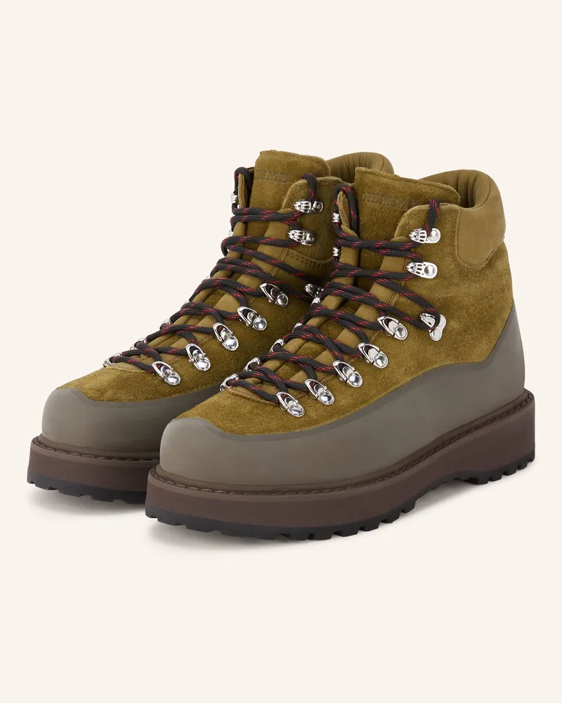 Diemme Schnürboots Roccia gruen Oliv