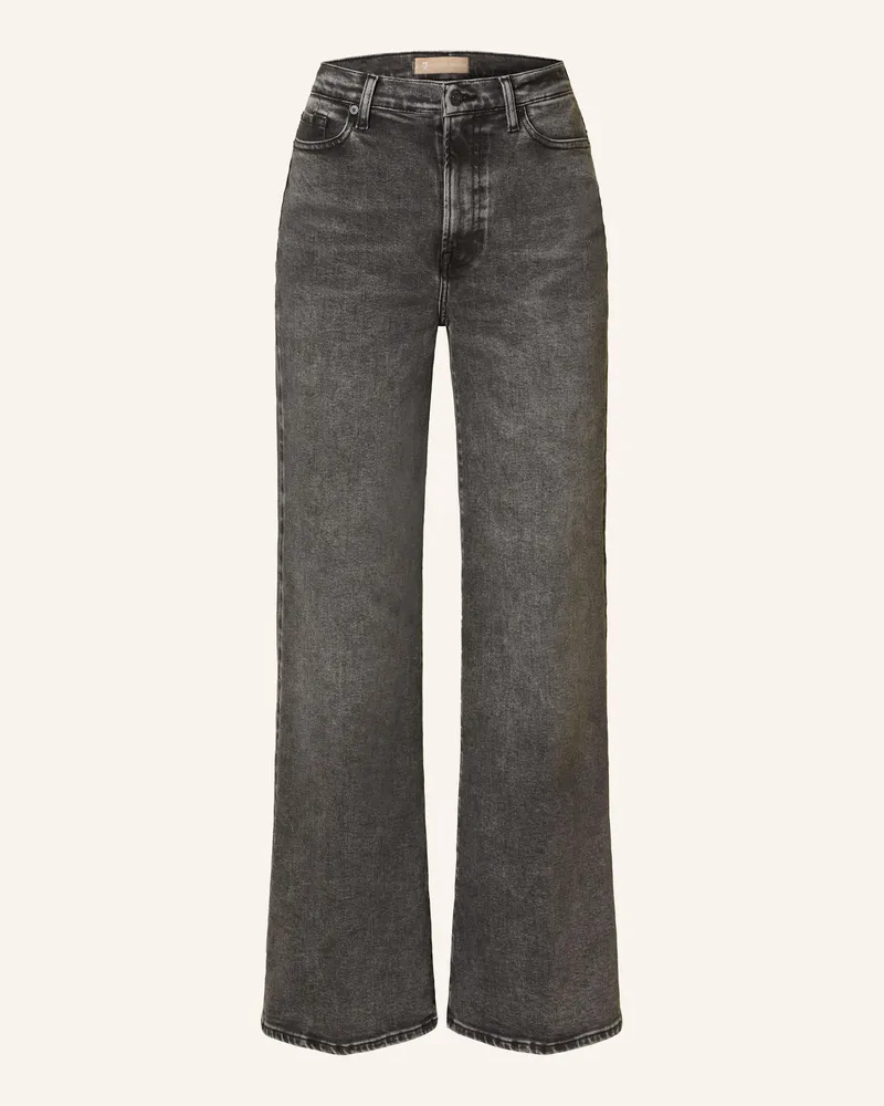 7 for all mankind Flared Jeans ULTRA HIGH RISE JO NIGHT OUT Grau